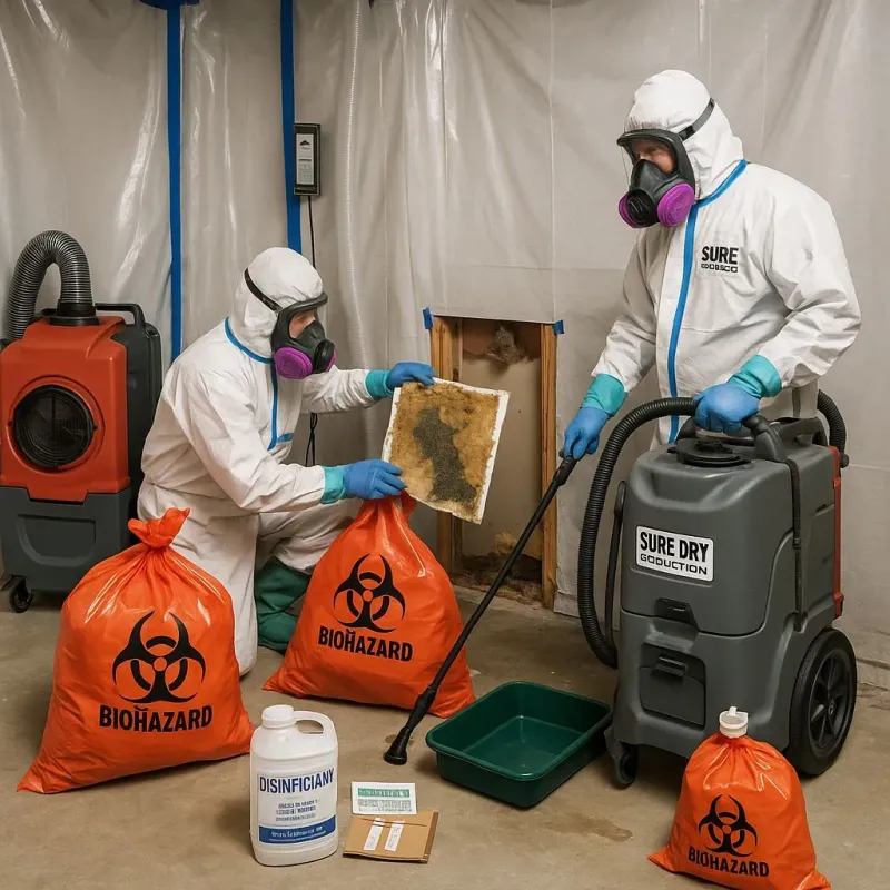 Contaminated Water Handling Protocols process in Duncansville, PA